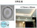 10W LED rO